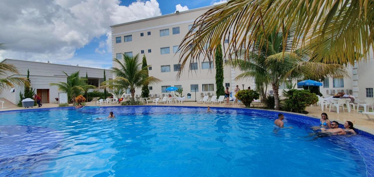 Hotel Encontro Das Aguas Thermas Resort Com Cafe Da Manha Incluso Калдас Новас Екстериор снимка